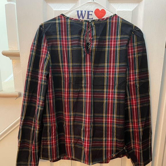 JCREW holiday blouse - Picture 2 of 2
